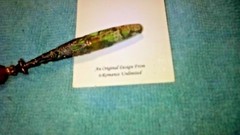 CARNELIAN Chalcedony Pendant Impression SEA SEDIMENT JASPER Point Wand Ornament