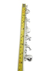 Handmade Peruvian 950 Sterling Silver Unisex Good Luck Bracelet