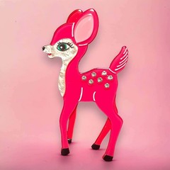 Fawntasia Brooch by Lipstick & Chrome x Candy Doll Club