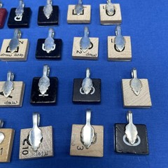 Scrabble Tile Art Jewelry Charms Pendant Mixed Lot Of 22 Wizard Of Oz Dirt Bikes