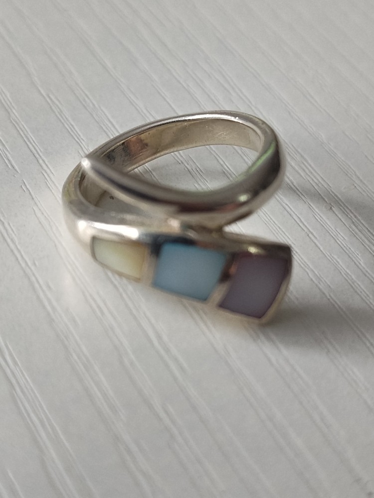 .925 Solid Silver Size 6 Star Ring New