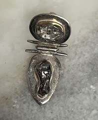 Artisan Meteorite and Sterling Pendant