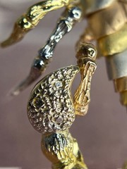 14K gold Scorpion pendant (PD7016289)