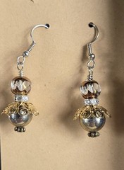 Lot #4 Artisan Handmade In USA 10 Pairs Of Randomly Selected Earrings New