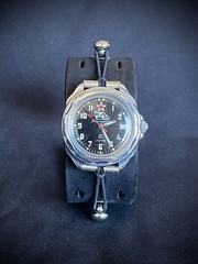 Russian Tank Watch Leather Cuff OOAK Military Art – Darren McNeese