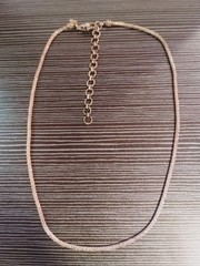 Sarda 20in + 4in Extender Wheat Chain Lobster Claw Sterling Silver Necklace 23g