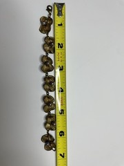 Michael Michaud Bronze and Freshwater Pearl Necklace, Bracelet and Earring Set