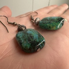 Chrysocolla Earrings