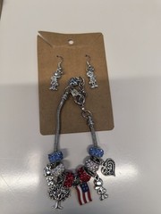 Classic Digs Presents Rooted In Freedom Custom Charm Bracelet Stainless Steel