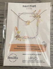SOULKU CITRINE NECKLACE FOR MANIFEST