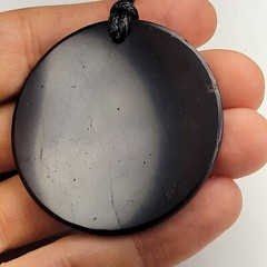 Shungite World Shungite Pendant Circle – Various Sizes