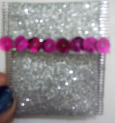 OUT OF STOCK Jewelry Pouches (Silver)–Set Of Two (2 inches by 2.5 Inches )