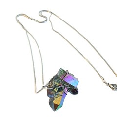 Rainbow Quartz Pendant Necklace