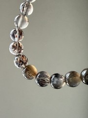 AAA+ Strong Flash Cat Eye Skeleton Sunstone Bracelet | silky chatoyancy
