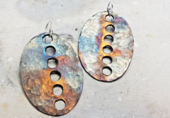 Artisan Handmade Bronze Earrings – Unique Perfect Gift 4 Birthday Anniversary