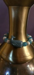 Handmade Beaded Bracelet With Whale Charm