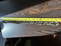 Unakite & Dragon Blood Jasper Gemstone Beaded 34 Inches Necklace