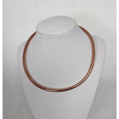 Handmade Copper Cuff Necklaces I have 3. S,M,and L not hammered not oxidized
