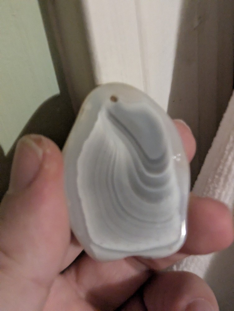White Slab Pendant
