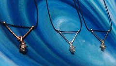 Raw Diamond Necklace In Copper. Rough Diamond Jewelry. Raw Diamond Pendant! Yes!