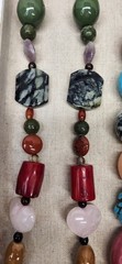 Gorgeous Huge Stone Beaded Artisan Necklace Lot Sterling Silver Turquoise Coral
