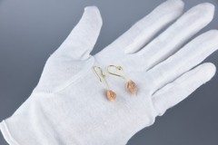 Handmade Tiny Sea Shell Pierced Earrings New Cute Summer Casual Japan Japanese