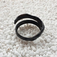 Indonesian Genuine Flexible Akar Bahar Handmade Coral Bangle Bracelet #106