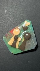 «By Lucinda» Vintage Pin Brooch People Love Family Costume Jewerly Craft Fab!