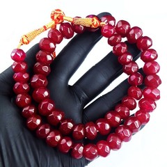 Most Brilliant 694.00 Cts Amazing Cut Onyx Beaded Necklace Jewelery RK 08 E816