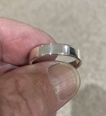 Sterling Silver Flat Band