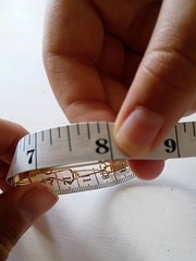 hand made wire bracelet