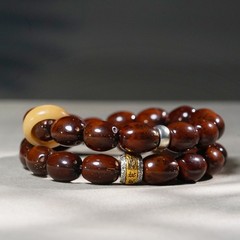 Natural Bodhi Seed Prayer Bead Bracelet—Handheld Men’s and Women’s Accessories