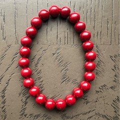 Cinnabar bracelet 8mm