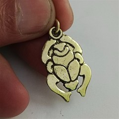 Antique-Style Egyptian Scarab Pendant, Handmade Copper, Ancient-Inspired Jewelry