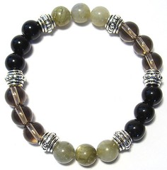 MANIFESTATION (LAW of ATTRACTION) 8mm Crystal Intention Bracelet w/Description