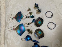 Lot of 8 pr HOLLY YASHI Retired Earrings