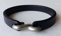 Genuine Leather Classic Hooked Bracelet 14 Pcs Wholesale