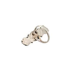 Sheila Becenti, Ring, Sonoran, Sterling Silver, Navajo, 8 1/2
