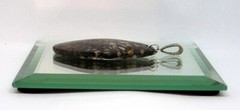 Horse Eye Jasper Cabochon Pendant W/Bail, 102 Carats, 57 X 35 mm