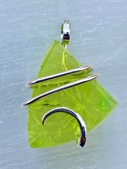 28.64ct Bridewell Stone Laboratory Grown Pendant in Forge Sterling Silver Ttl Wt