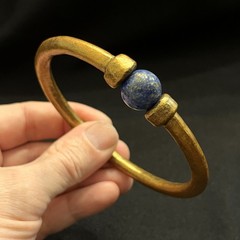 Pharaoh Amenemope bracelet – museum-grade reproduction with lapis lazuli