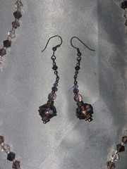 Handmade Beaded Necklace And Earrings Set