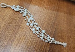 Handcrafted Boho Pearl Friendship Bracelet Women Gift Unisex Thread Jute Jewelry