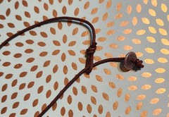 Chan Luu artisan bohemian cluster of charms and dark Brown Leather cord Necklace