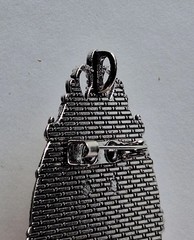 African American Black Mother and Child Woman with Newborn Baby Cameo Silver Bro