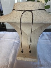 Handcrafted Tagua and ACAI Seeds Organic Necklace, Boutique, IVORY, Ecuador