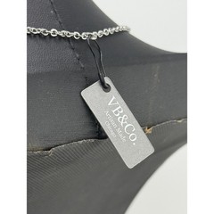VB&Co Lord’s Prayer Silver Christian Medallion Pendant Necklace