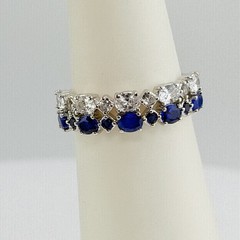 Bomb Party September Sz 9 “Graceful and Strong” RBP8143 on Rhodium