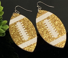 Football Earrings, Fall Earrings, Gift Idea, Sports Earrings, NFL Earrings