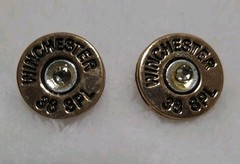 Bullet Winchester 38 Special Pierced Earrings Unique